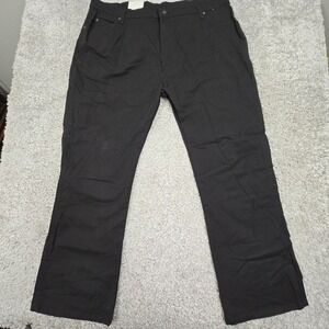 Dickies Men's Black Duck Carpenter Pants 42x32 Relaxed Fit‎ Work Utility